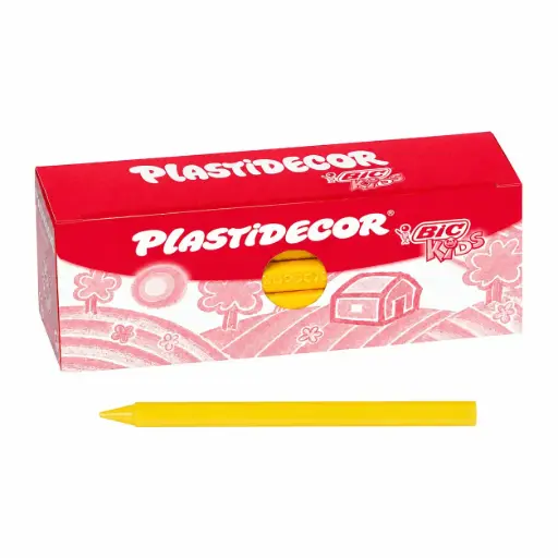 [649807] CERAS PLASTIDECOR KIDS 25U AMARILLO