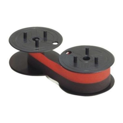 [248347] RODILLO CINTA PARA MÁQUINA CASIO RB-02 BICOLOR NEGRO/ROJO GRUPO 51