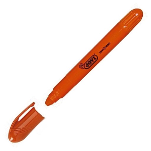 [118789] MARCADOR FLUORESCENTE DE CERA NARANJA JOVI