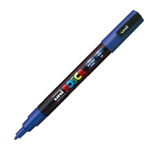 [122010] ROTULADOR POSCA PC-3M AZUL