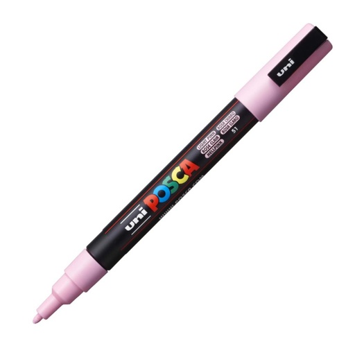 [122017] ROTULADOR POSCA PC-3M ROSA CLARO