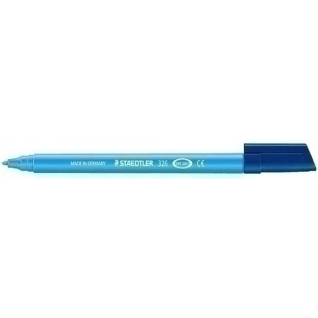 [080889] ROTULADOR STAEDTLER PUNTA DE FIBRA 1200 AZUL CLARO