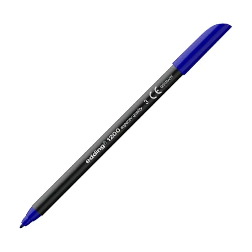 [080205] ROTULADOR EDDING 1200 AZUL