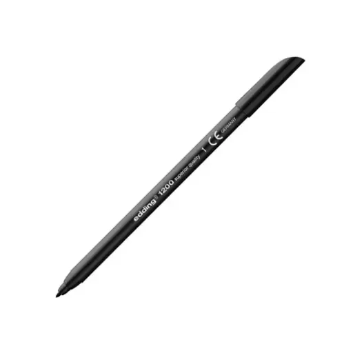 [080204] ROTULADOR EDDING 1200 NEGRO