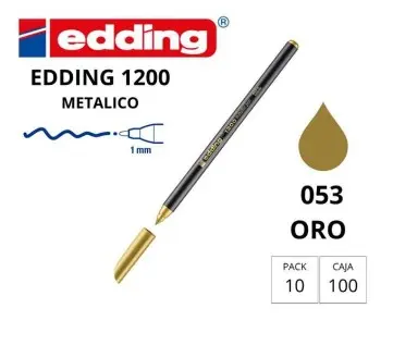 [119257] ROTULADOR EDDING 1200 ORO