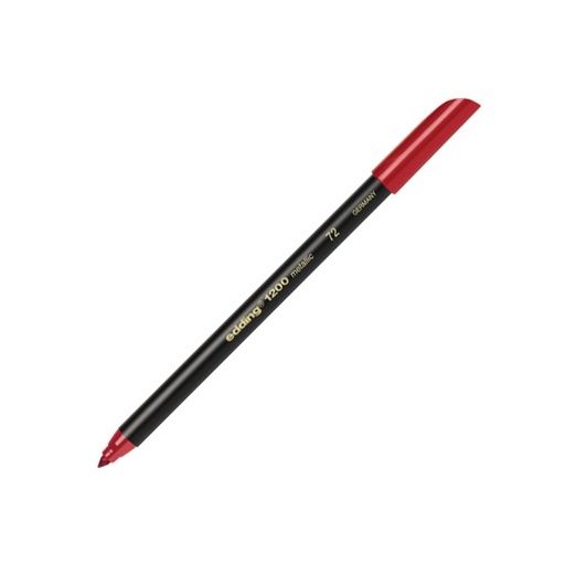 [119259] ROTULADOR EDDING 1200 ROJO METALICO