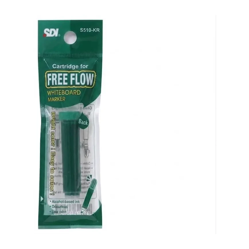 [825481] RECAMBIO VERDE ROTULADOR FREE FLOW