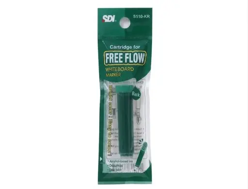 [825481] RECAMBIO VERDE ROTULADOR FREE FLOW