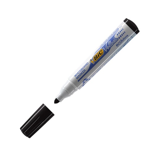 [119078] ROTULADOR BIC VELLEDA 1701 PIZARRA NEGRO PUNTA REDONDA 1,3 MM