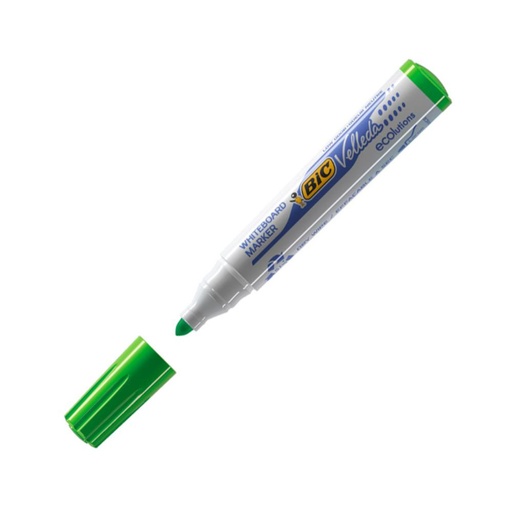 [119081] ROTULADOR BIC VELLEDA 1701 PIZARRA VERDE PUNTA REDONDA 1,3 MM