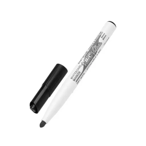[119778] ROTULADOR BIC VELLEDA 1741 PIZARRA NEGRO PUNTA REDONDA 1,4 MM