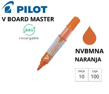[119395] ROTULADOR PILOT V-BOARD MASTER PIZARRA BLANCA  NARANJA
