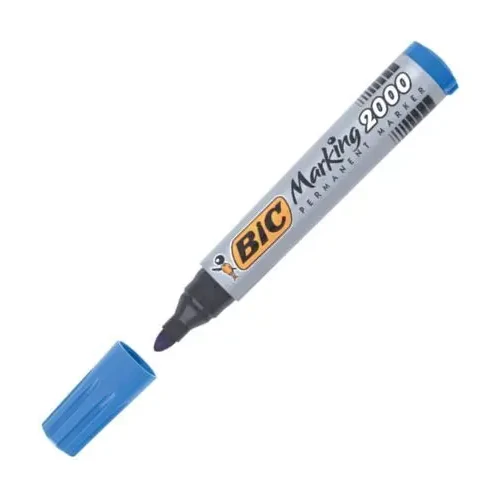 [140262] ROTULADOR BIC PERMANENTE MARKING 2000 AZUL PUNTA CONICA