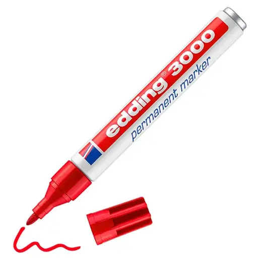 [080285] ROTULADOR EDDING 3000 ROJO