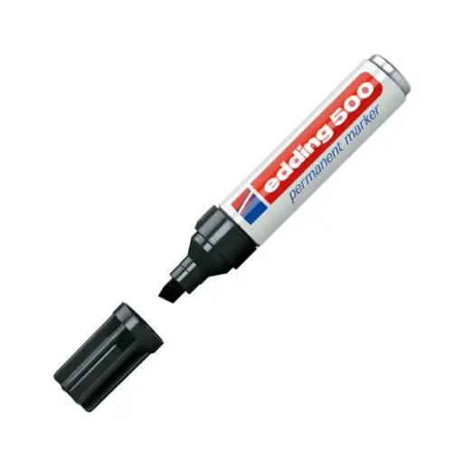[080275] ROTULADOR EDDING 500 NEGRO