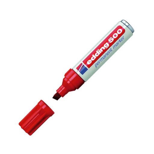 [080277] ROTULADOR EDDING 500 ROJO