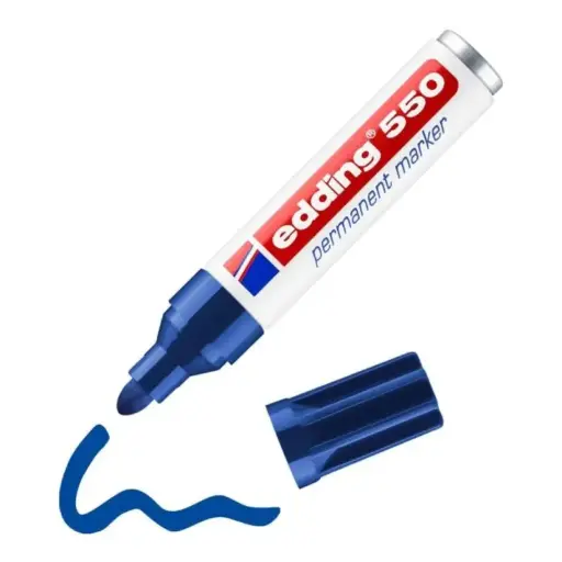 [120414] ROTULADOR EDDING 550 AZUL