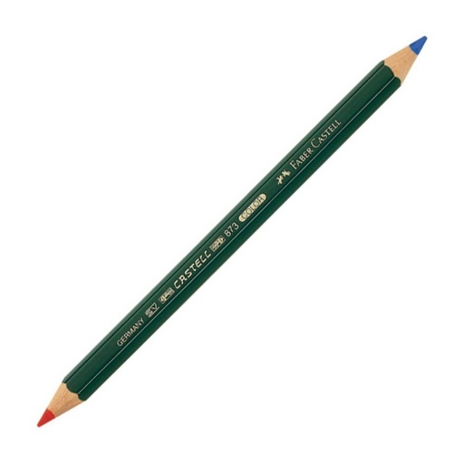 [080057] LÁPIZ BICOLOR FABER-CASTELL GRUESO GOLDFABER ROJO/AZUL UNIDAD