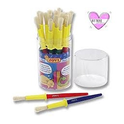 [650424] BOTE MEDIANO PINCELES INFANTILES JOVI (20)