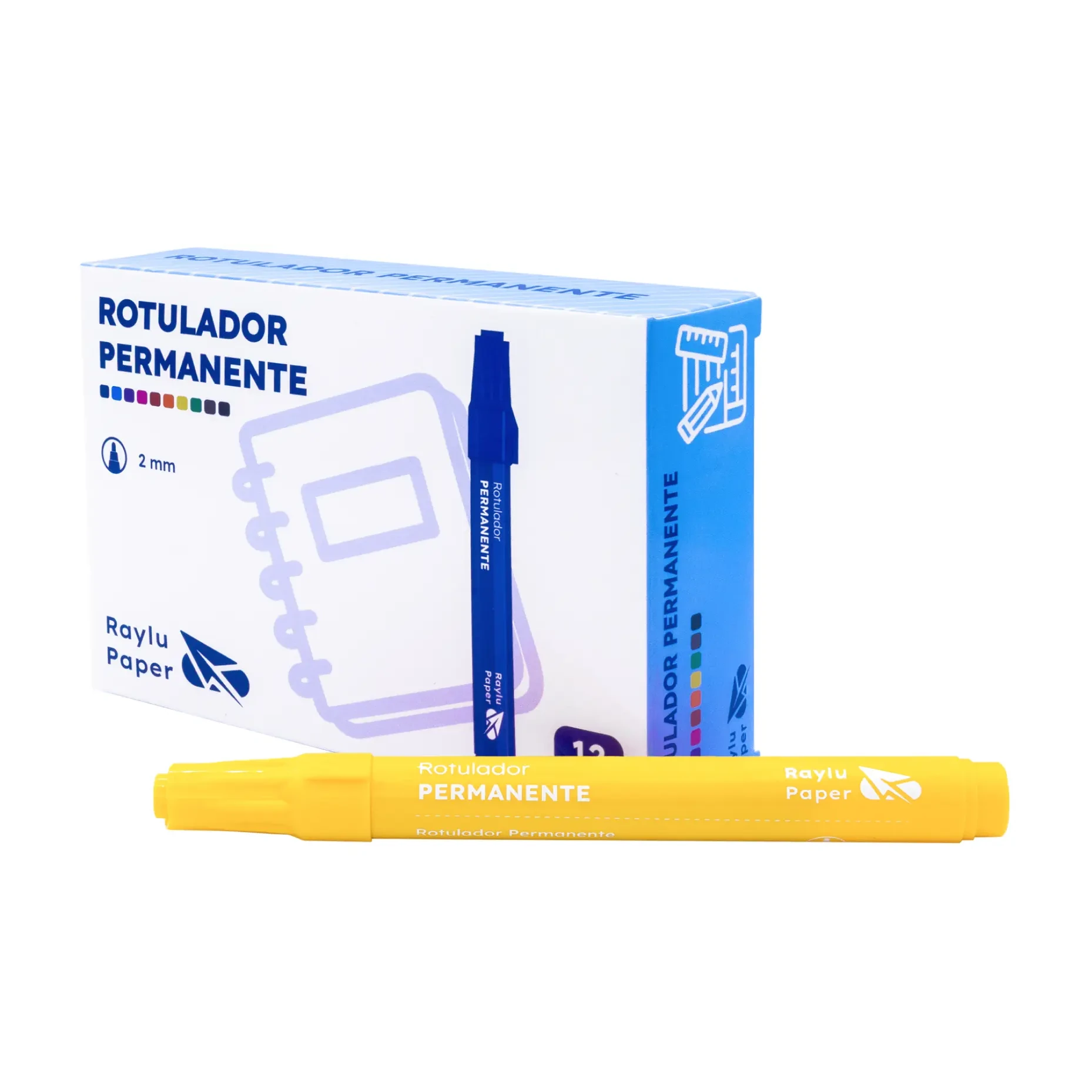 [081383] ROTULADOR PERMANENTE RAYLU ULTRAINK AMARILLO