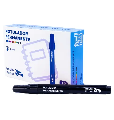 [080299] ROTULADOR PERMANENTE RAYLU ULTRAINK NEGRO