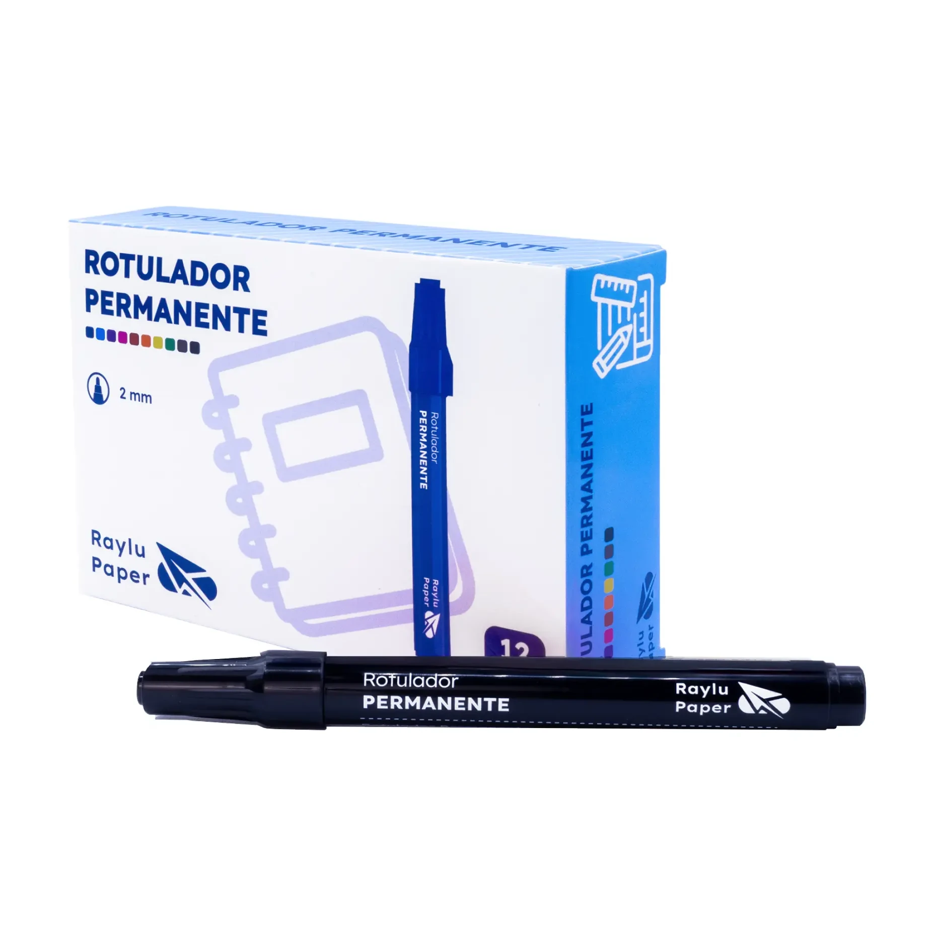 [080299] ROTULADOR PERMANENTE RAYLU ULTRAINK NEGRO