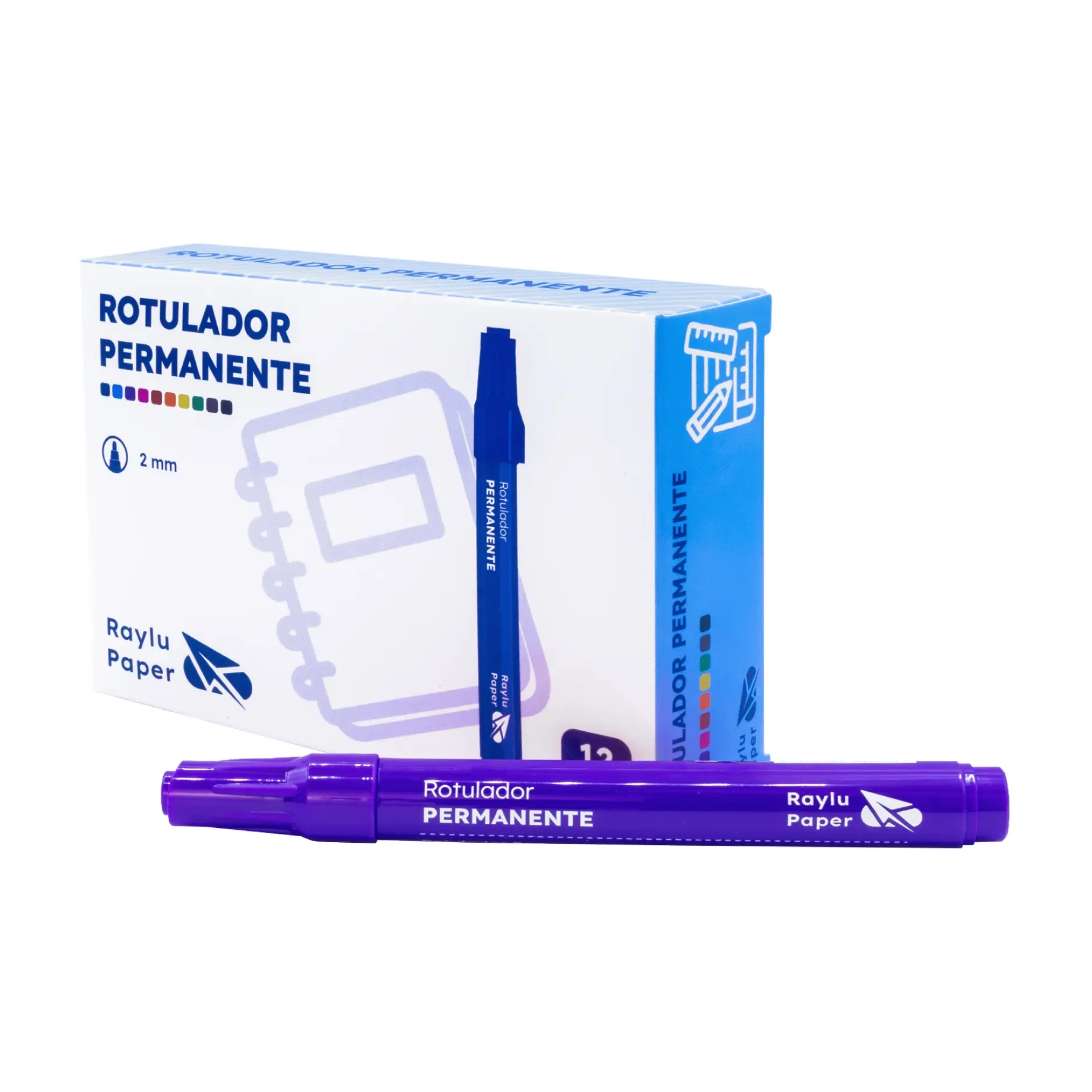 [081275] ROTULADOR PERMANENTE RAYLU ULTRAINK VIOLETA