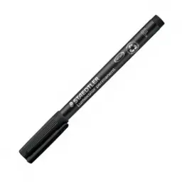 ROTULADOR STAEDTLER LUMOCOLOR PERMANENTE 318-9 NEGRO PUNTA FINA