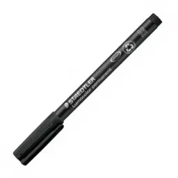ROTULADOR STAEDTLER LUMOCOLOR PERMANENTE 317-9 NEGRO PUNTA MEDIA