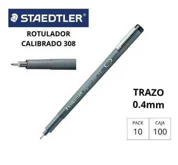 [080222] ROTULADOR CALIBRADO STAEDTLER NEGRO 0,4MM  308-04-9