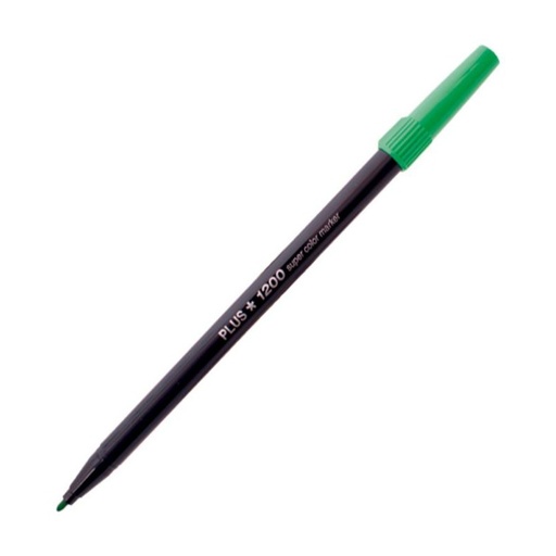 [080883] ROTULADOR PLUS 1200 VERDE CLARO