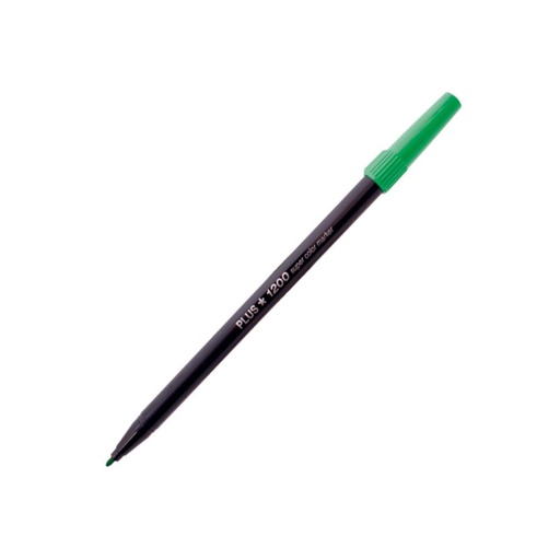 [080883] ROTULADOR PLUS 1200 VERDE CLARO