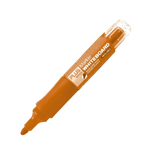 [081434] ROTULADOR PLUS BOARD LIQUID NARANJA