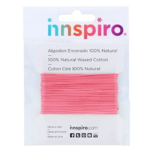 [70088] CORDÓN DE ALGODÓN FINO 1,5MM ROSA INNSPIRO