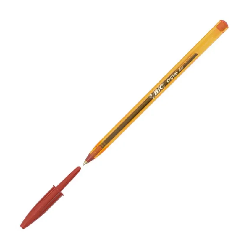 [119429] BOLÍGRAFO BIC CRISTAL FINE ROJO