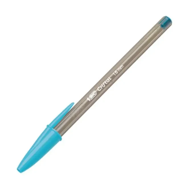 [118927] BOLÍGRAFO BIC CRISTAL FUN AZUL TURQUESA 