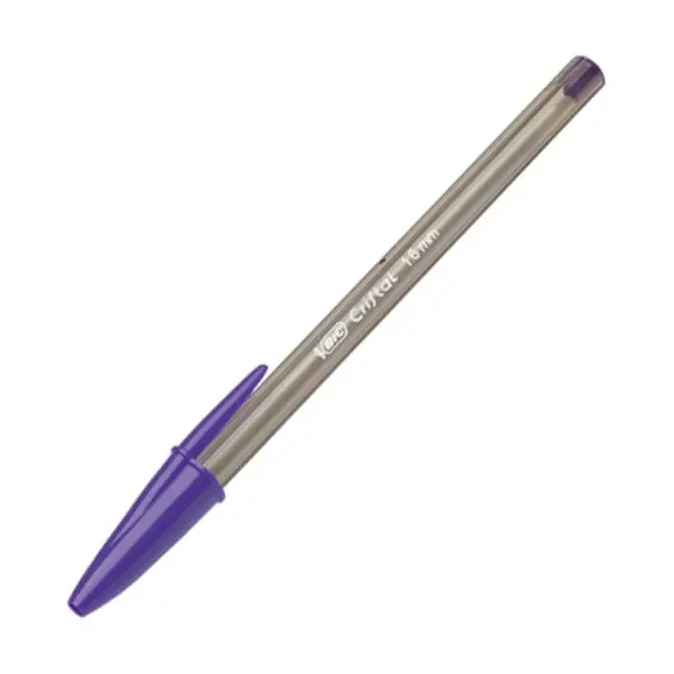 [118925] BOLÍGRAFO BIC CRISTAL FUN LILA 