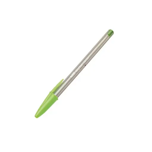 [118928] BOLÍGRAFO BIC CRISTAL FUN VERDE CLARO