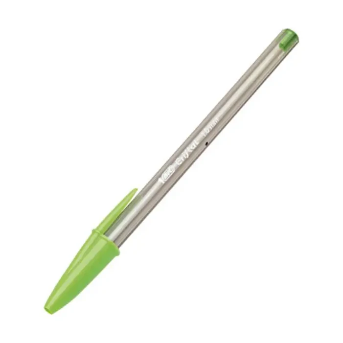 [118928] BOLÍGRAFO BIC CRISTAL FUN VERDE CLARO