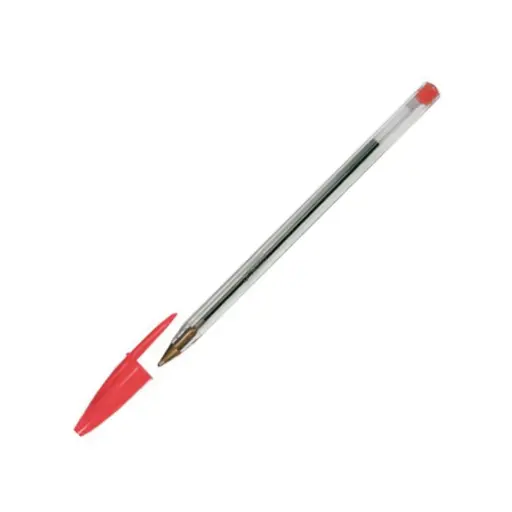 [080107] BOLÍGRAFO BIC CRISTAL ORIGINAL ROJO