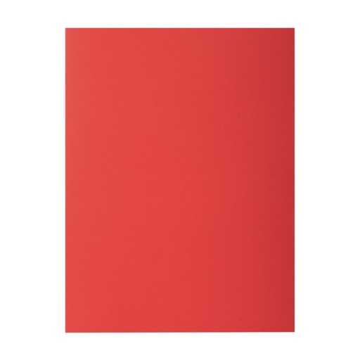 [180802] SUBCARPETA DIN A4 CARTULINA 80G ROJO