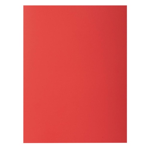 [180802] SUBCARPETA DIN A4 CARTULINA 80G ROJO