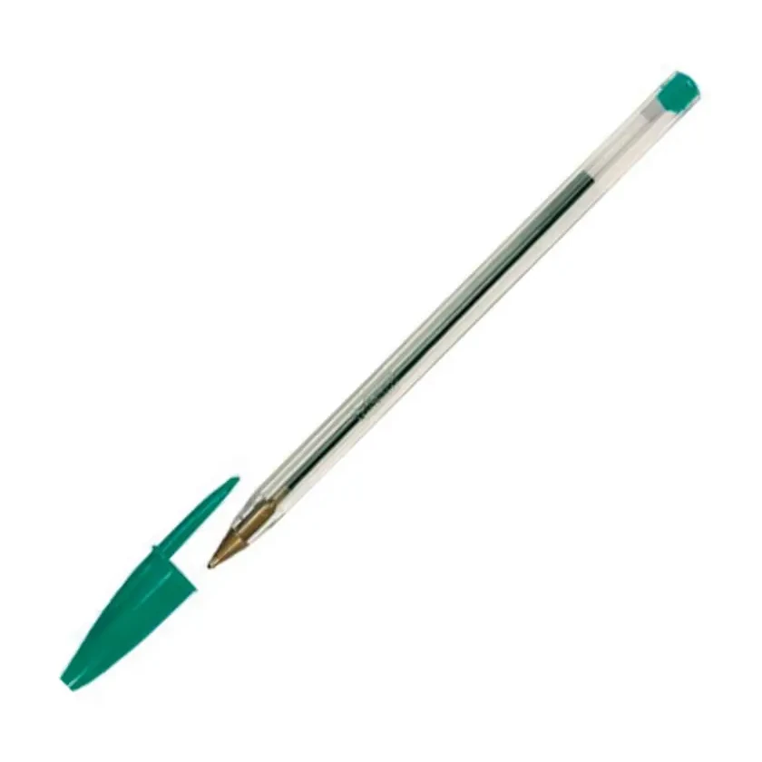 [080108] BOLÍGRAFO BIC CRISTAL ORIGINAL VERDE