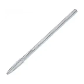 [119065] BOLÍGRAFO BIC CRISTAL PLATA TINTA AZUL
