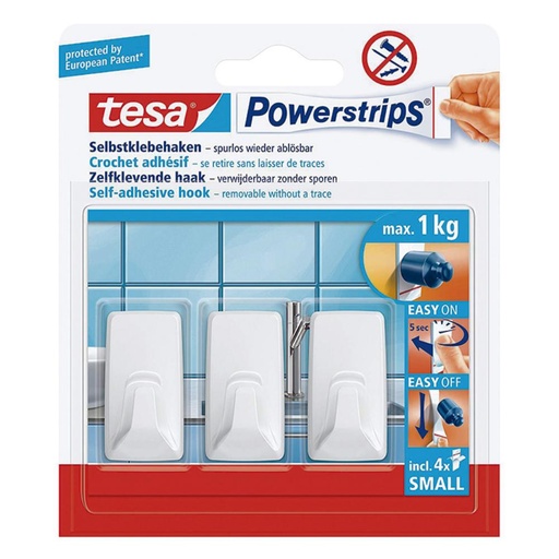 [749099] GANCHOS TESA POWERSTRIP PEQUE