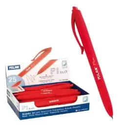 BOLÍGRAFO MILAN P1 TOUCH ROJO