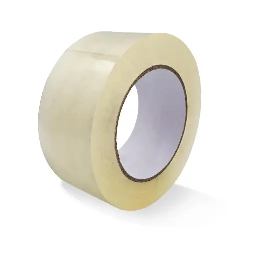 [040012] CINTA DE PRECINTO TRANSPARENTE RAYLU PAPER 50MM×132 M 45 µm