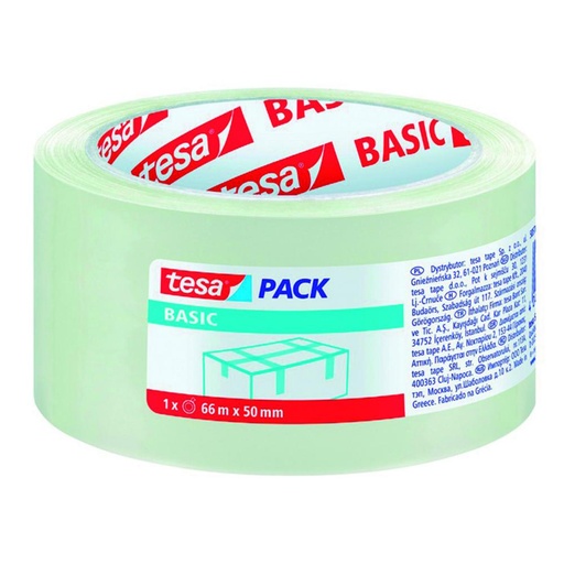 [040781] PRECINTO TRANSPARENTE TESA PP 50MM×66 M 31µm 