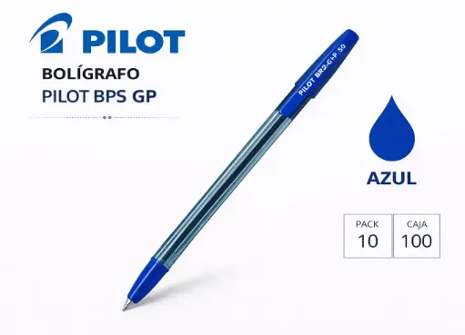 [080123] BOLÍGRAFO PILOT BPS GP AZUL 