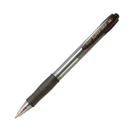 [080140] BOLÍGRAFO PILOT SUPER GRIP NEGRO